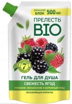 Гель для душа Прелесть Bio Свежесть ягод 500 мл