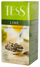 Чай зеленый TESS Lime 25 пак