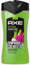 Гель для душа AXE 2в1 Эпичная свежесть 250 мл