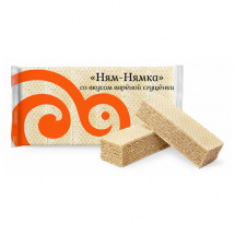 Вафли Ням-нямка со вкусом вареной сгущенки (Сладонеж) 200 г
