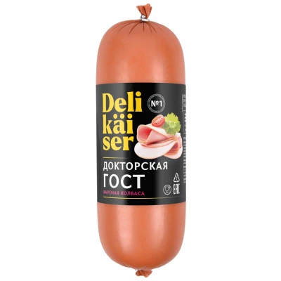 Колбаса вареная Докторская Delikaiser 400 г