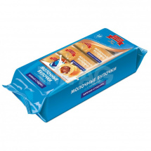 Булочки сдобные молочные с начинкой Вареная сгущенка (Русский Бисквит) 350 г