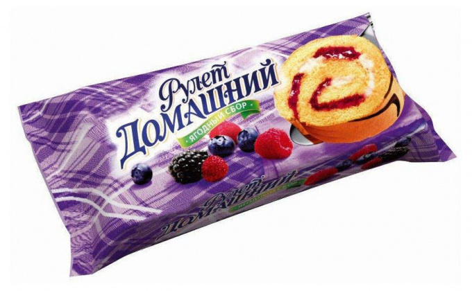 Рулет Домашний Ягодный сбор (Раменский КК) 150 г
