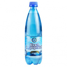 Вода газированная минеральная Кука Курортная 1 л