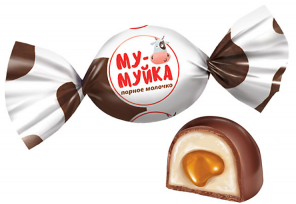 Конфеты Му-муйка парное молочко (KDV) 500 г