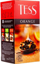 Чай черный TESS Orange 25 пак
