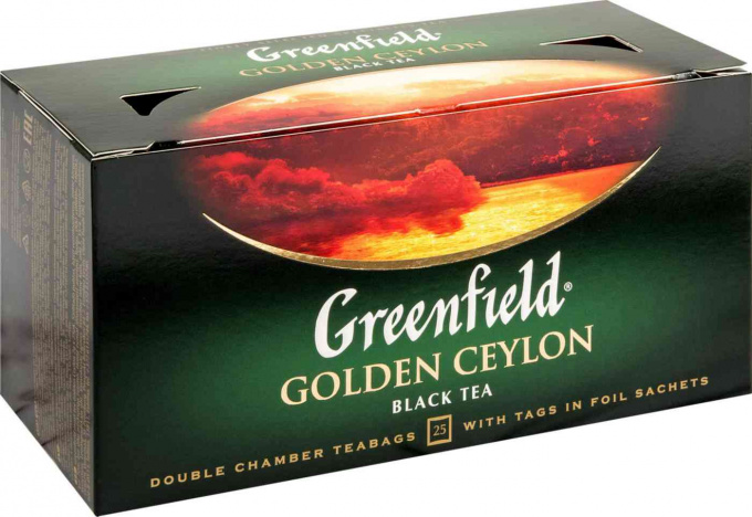 Чай черный Greenfield Golden Ceylon 25 пак