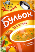 Бульон Приправыч Куриный с овощами и зеленью 75 г
