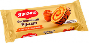 Рулет Яшкино С вареной сгущенкой 200 г