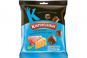 Сухарики Кириешки со вкусом ветчины и сыра (KDV) 40 г