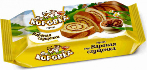 Рулет Коровка вкус вареная сгущенка (Рот Фронт) 200 г