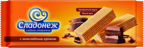 Вафли с шоколадным кремом (Сладонеж) 270 г