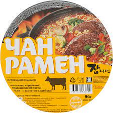 Суп-лапша Чан Рамен со вкусом говядины 86 г