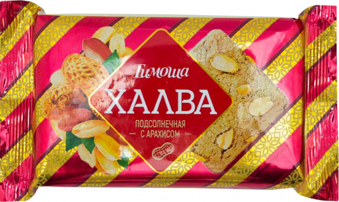 Халва подсолнечная с арахисом (Тимоша) 250 г