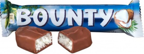Батончик шоколадный Bounty (Марс) 55 г