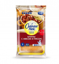 Блины с мясом и рисом Солнцепек (Сибирский Гурман) 420 г 