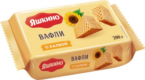 Вафли С халвой (Яшкино) 200 г