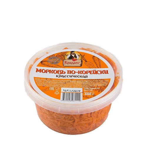 Морковь по-корейски классическая (Бродич) 400 г